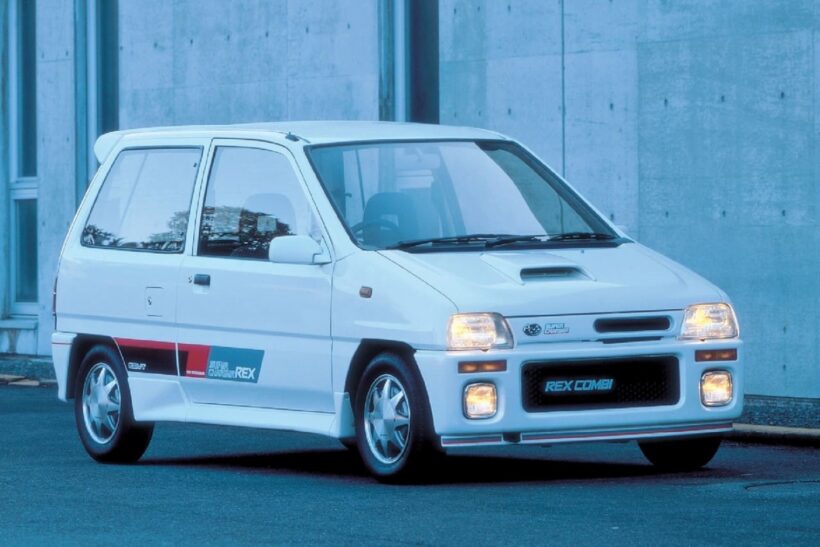 1988年にデビューしたスバル「レックス・スーパーチャージャー」