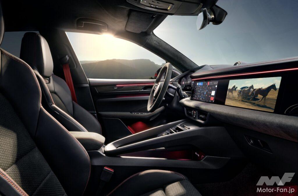 フル電動パフォーマンスSUV「マカン GTS」のインテリア。