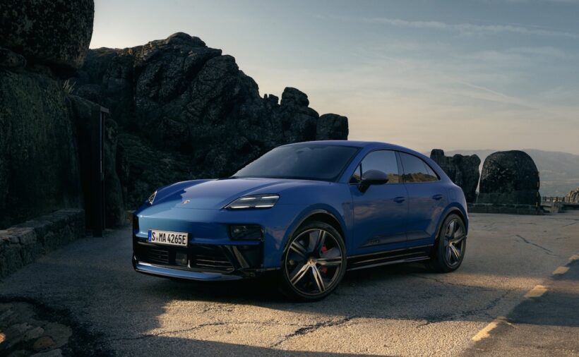 フル電動パフォーマンスSUV「マカン GTS」のエクステリア。