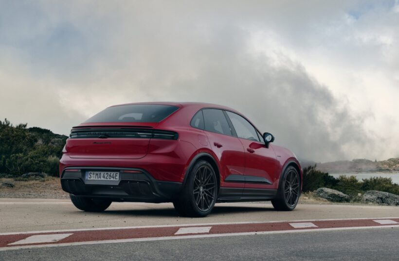 フル電動パフォーマンスSUV「マカン GTS」のエクステリア。