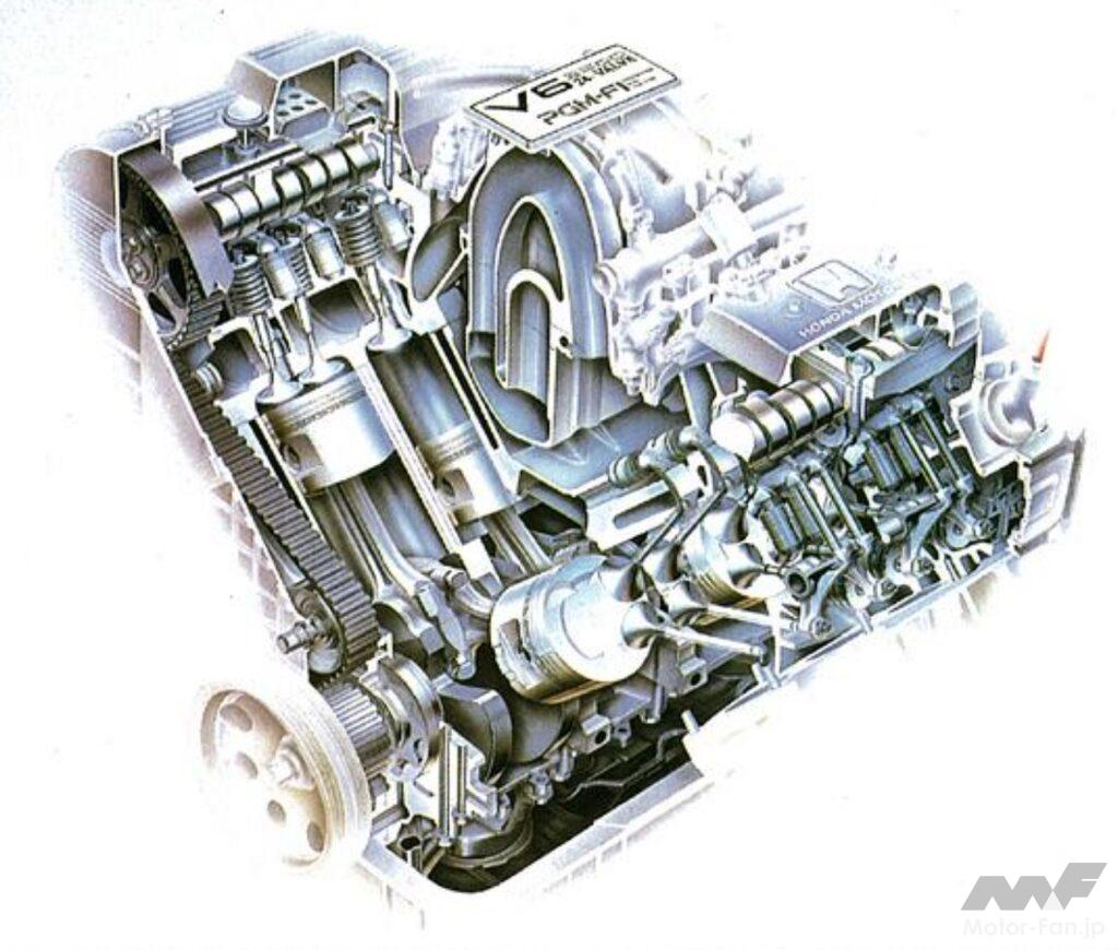 ホンダ初代「レジェンド」搭載の2.0L V6エンジン