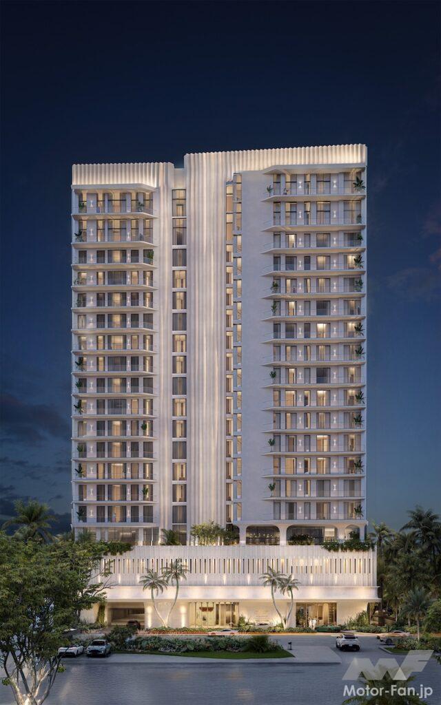 2029年に竣工を予定している「アストンマーティン・レジデンス・デイトナビーチ・ショアズ」は、86戸のラグジュアリーなレジデンスが分譲される予定だ。