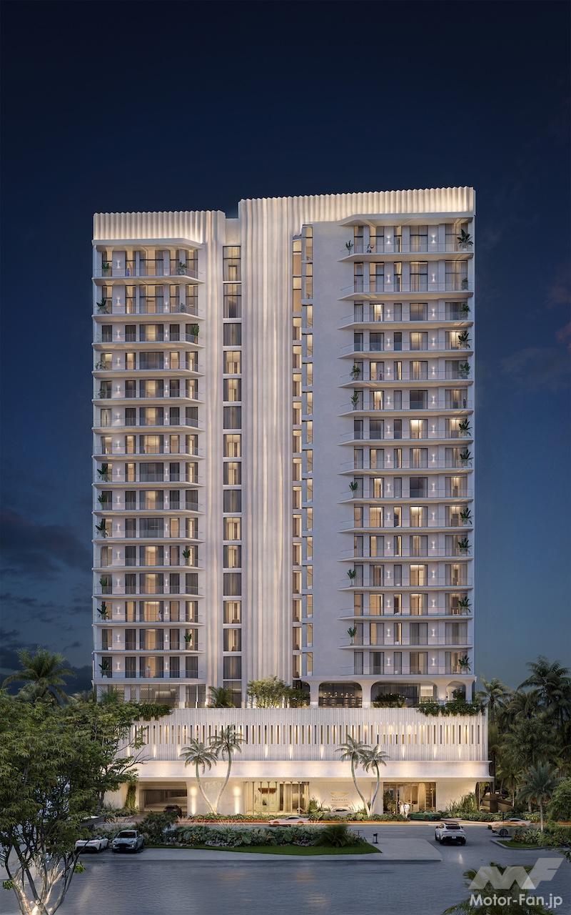 2029年に竣工を予定している「アストンマーティン・レジデンス・デイトナビーチ・ショアズ」は、86戸のラグジュアリーなレジデンスが分譲される予定だ。