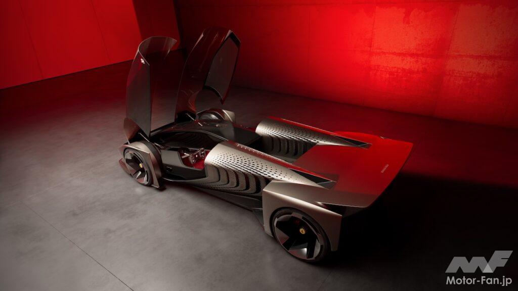 ヴァーチャルプロジェクト「フェラーリ F76」のエクステリア。