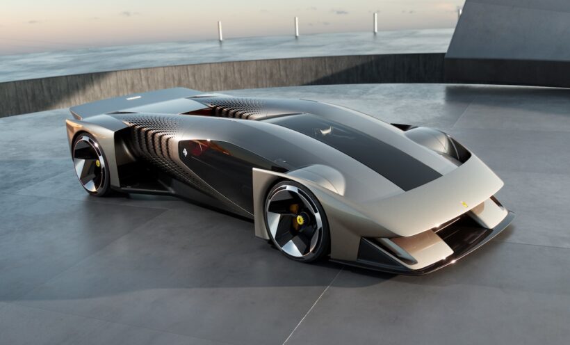 ヴァーチャルプロジェクト「フェラーリ F76」のエクステリア。