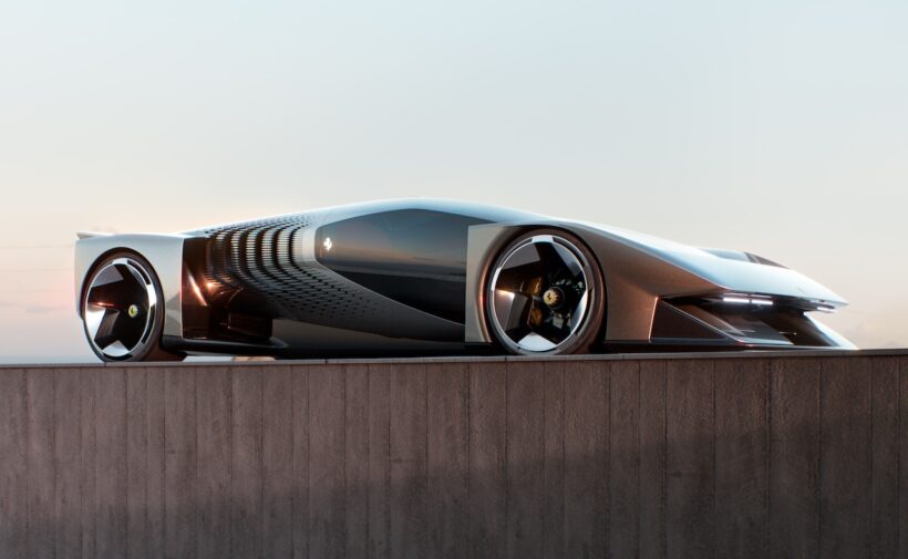 ヴァーチャルプロジェクト「フェラーリ F76」のエクステリア。