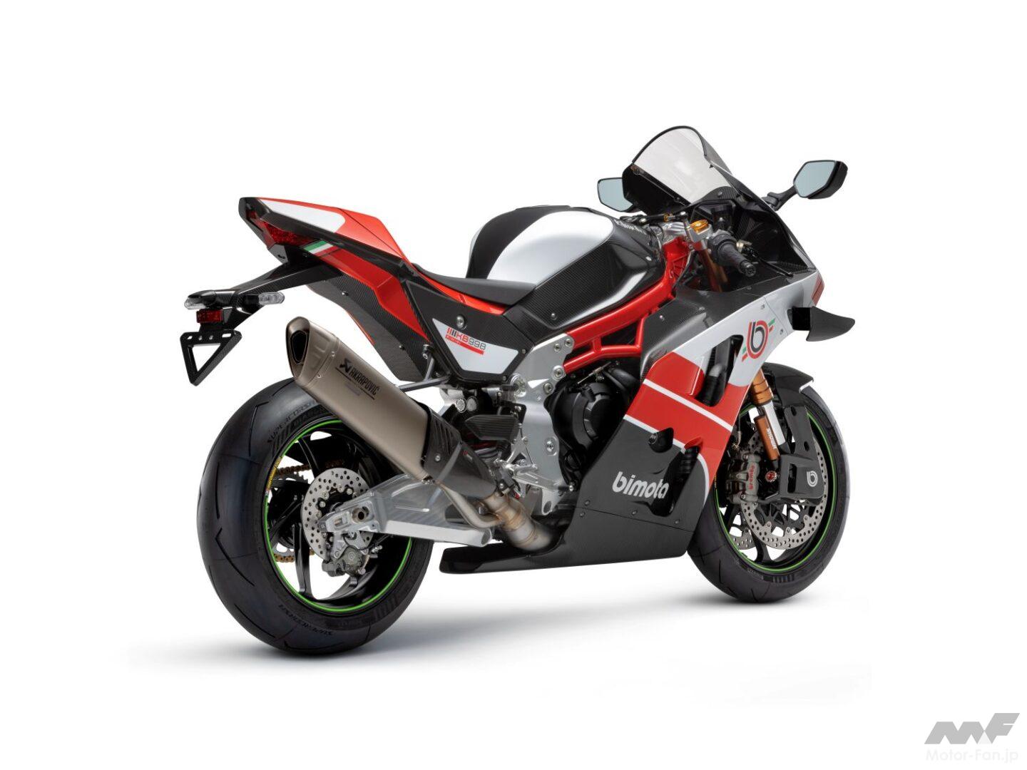 読み方は「リミニ」、価格は693万円。bimota KB998 Rimini、250台限定