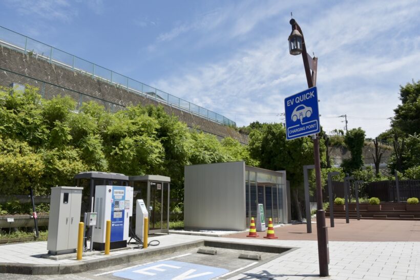 EV充電器の場所の写真