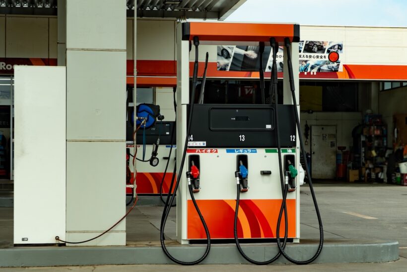 ガソリンスタンドの給油機