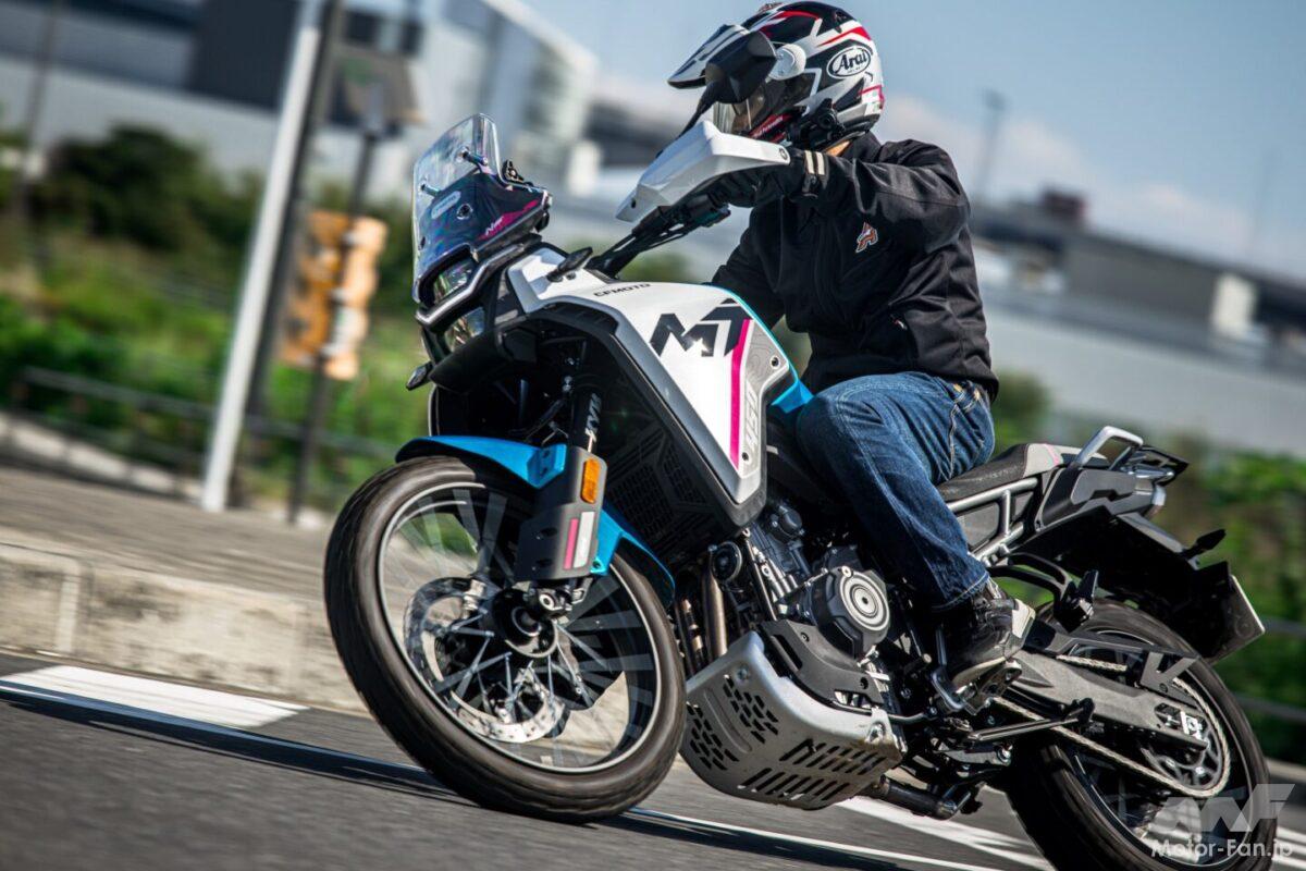 足着き性の良さに驚いた、CFMOTOのアドベンチャーバイク。450MTの魅力は軽量コンパクトなサイズ感。 | Motor Fan｜自動車情報の ...