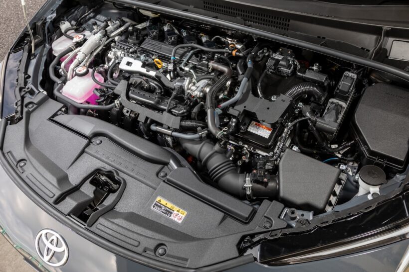 エンジンルームの写真