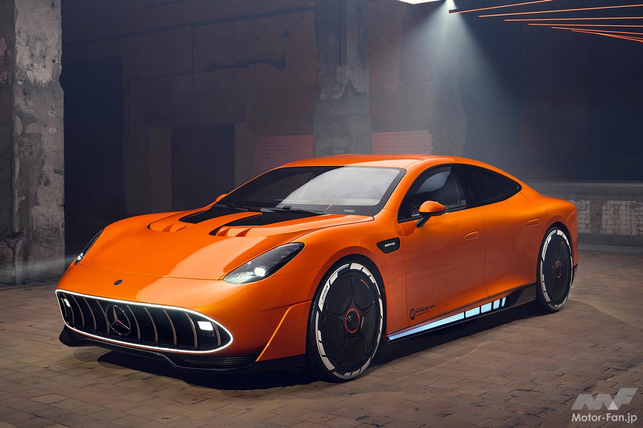 メルセデス・ベンツはAMG初のBEV「コンセプトAMG GT XX」をアジア