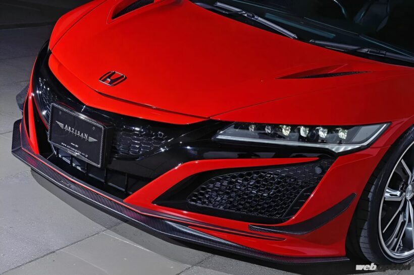 このNSX、まるで純正を超えた純正だ」気品溢れる大人のローフォルムに