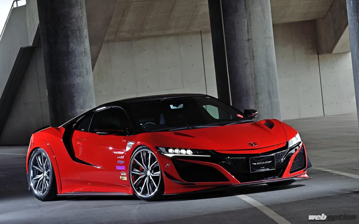 このNSX、まるで純正を超えた純正だ」気品溢れる大人のローフォルムに