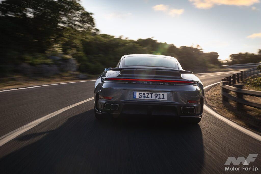 911ターボSのリヤビュー