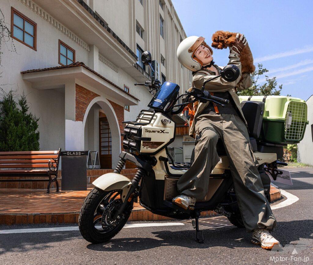 中国発の気になるスクーター、Sundiro Honda 「Square X125