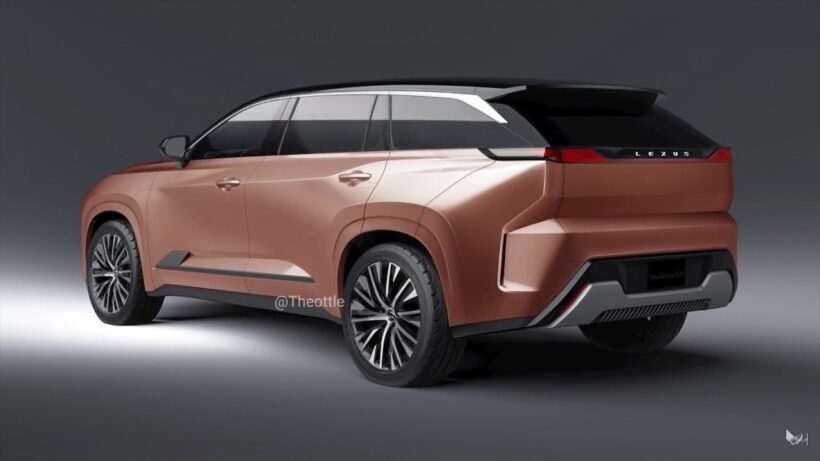 レクサスのフルサイズSUV、TZが登場! 1000万円超級の3列7人乗り