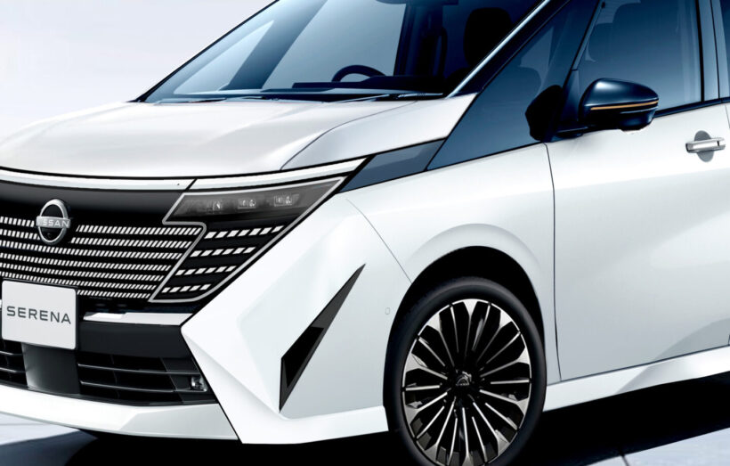 日産セレナが2026年3月大幅改良へ! 大型グリル×3連プロジェクターの