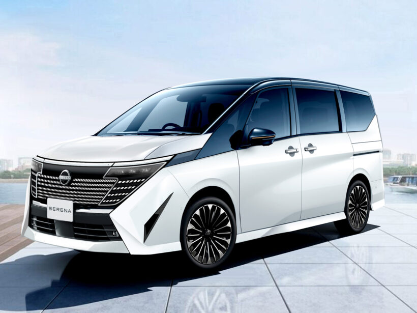 日産セレナが2026年3月大幅改良へ! 大型グリル×3連プロジェクターの