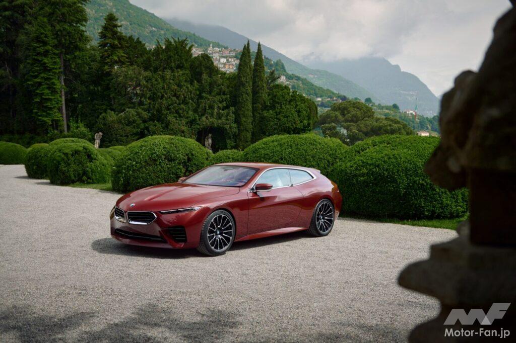 BMW特有の端正なモデルのボンネットに掲げられるエンブレムは、1917年から基本的には変わっていない(写真は「コンセプト・スピードトップ)。