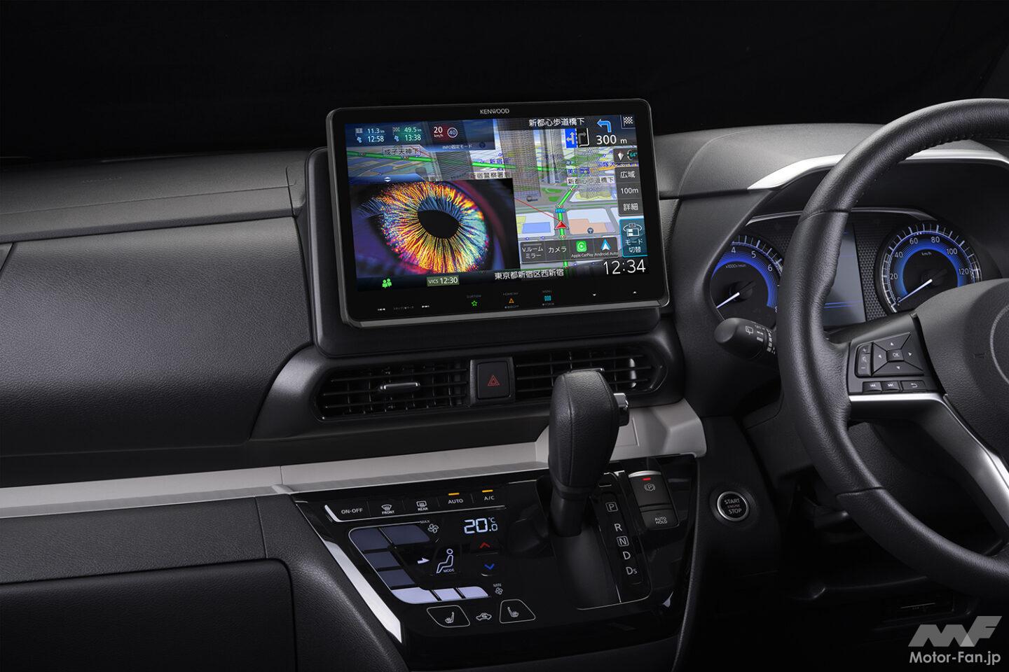 ケンウッド『彩速ナビ TYPE M』に新フラッグシップ登場! 業界初のMini