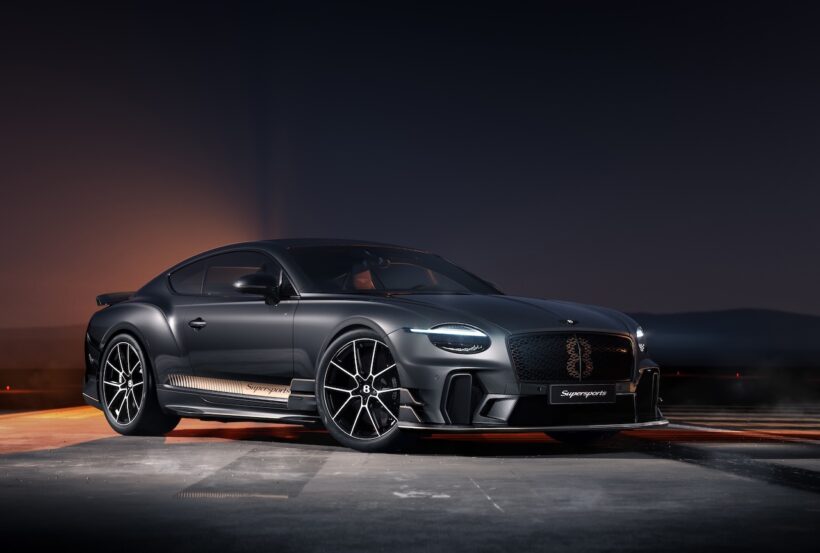 「ベントレー スーパースポーツ」のエクステリア。