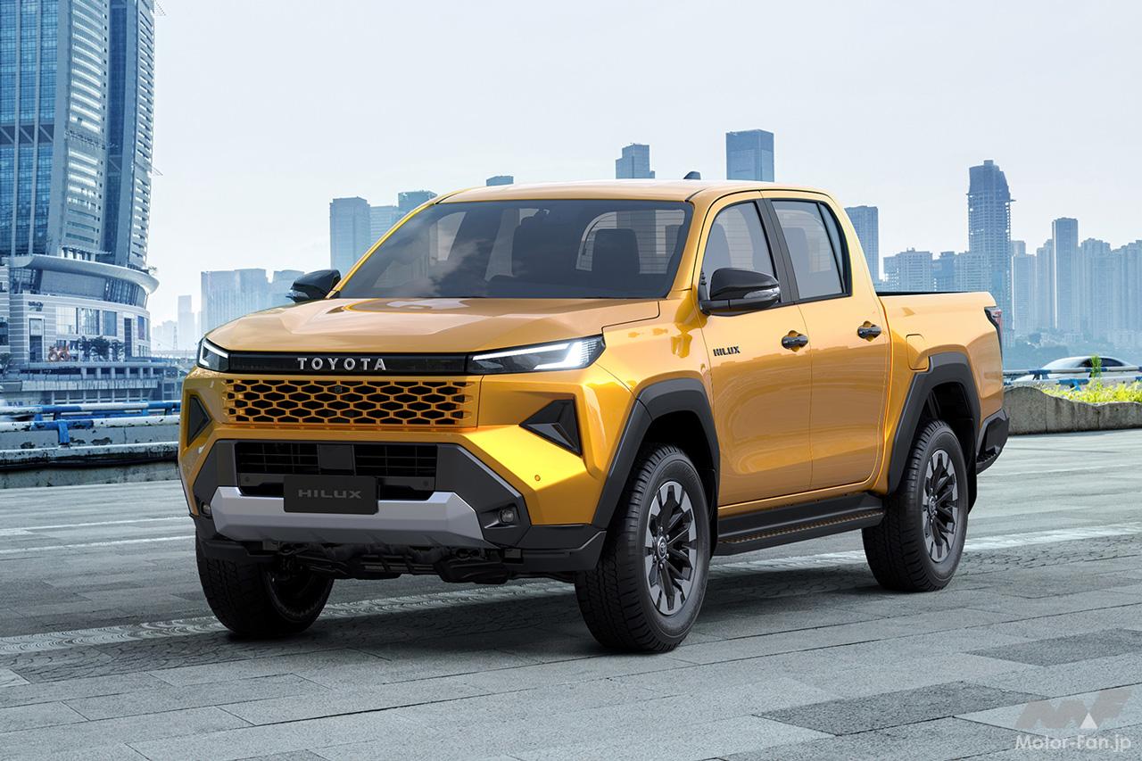 トヨタの新型「ハイラックス」がバンコクで初披露！日本では2026年中頃