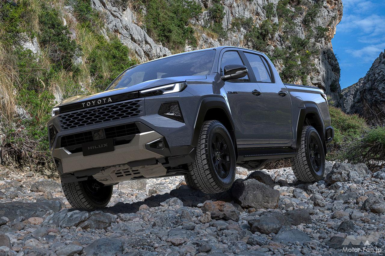 トヨタの新型「ハイラックス」がバンコクで初披露！日本では2026年中頃