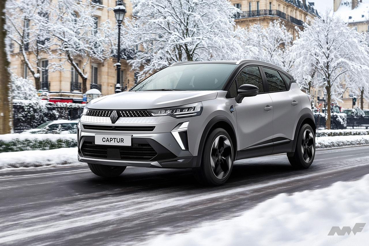 ルノーのハイブリッドSUV「キャプチャー」にミシュラン製オール