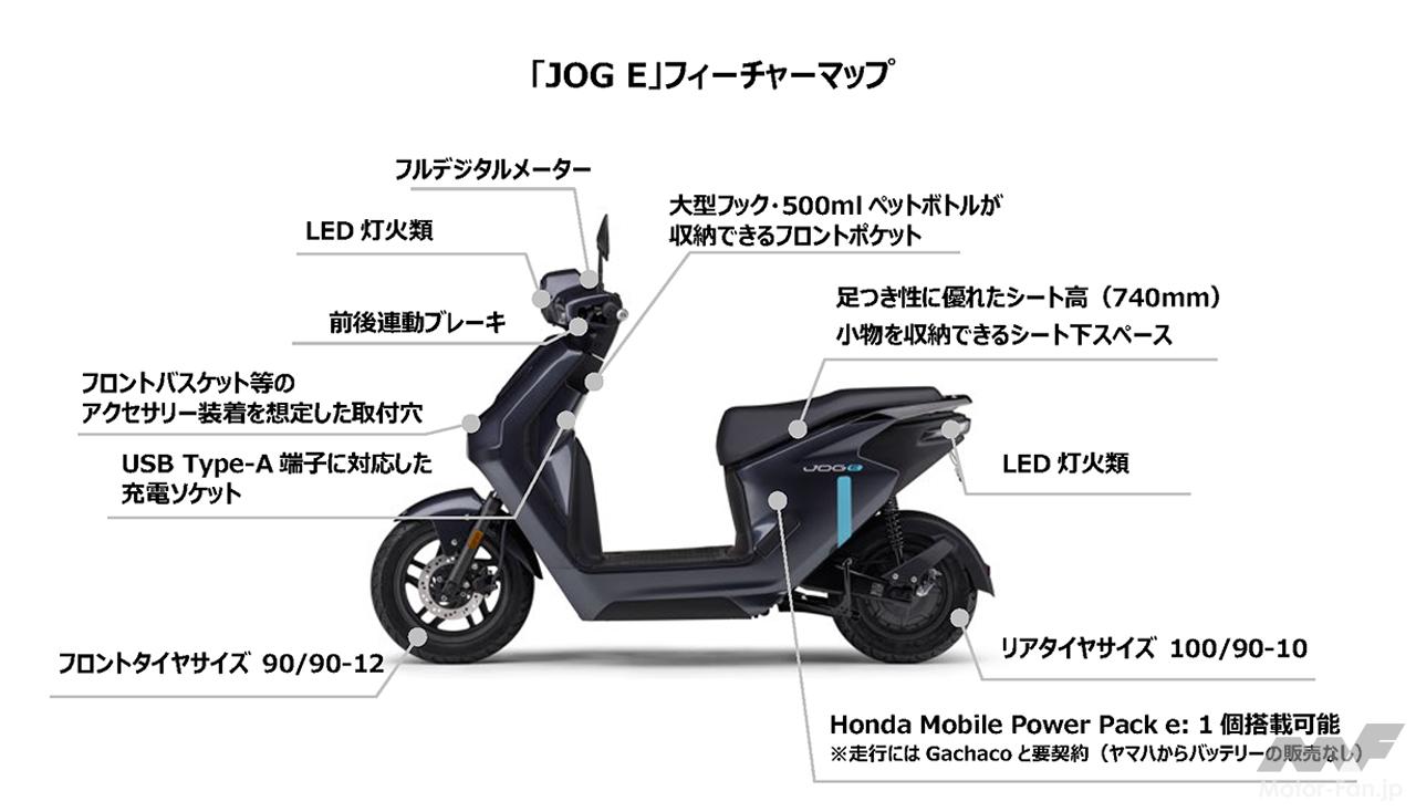 ヤマハの電動スクーター市販モデル「ジョグE」が東京・大阪で先行販売 ヤマハの電動スクーター市販モデル「ジョグE」が東京・大阪で先行販売