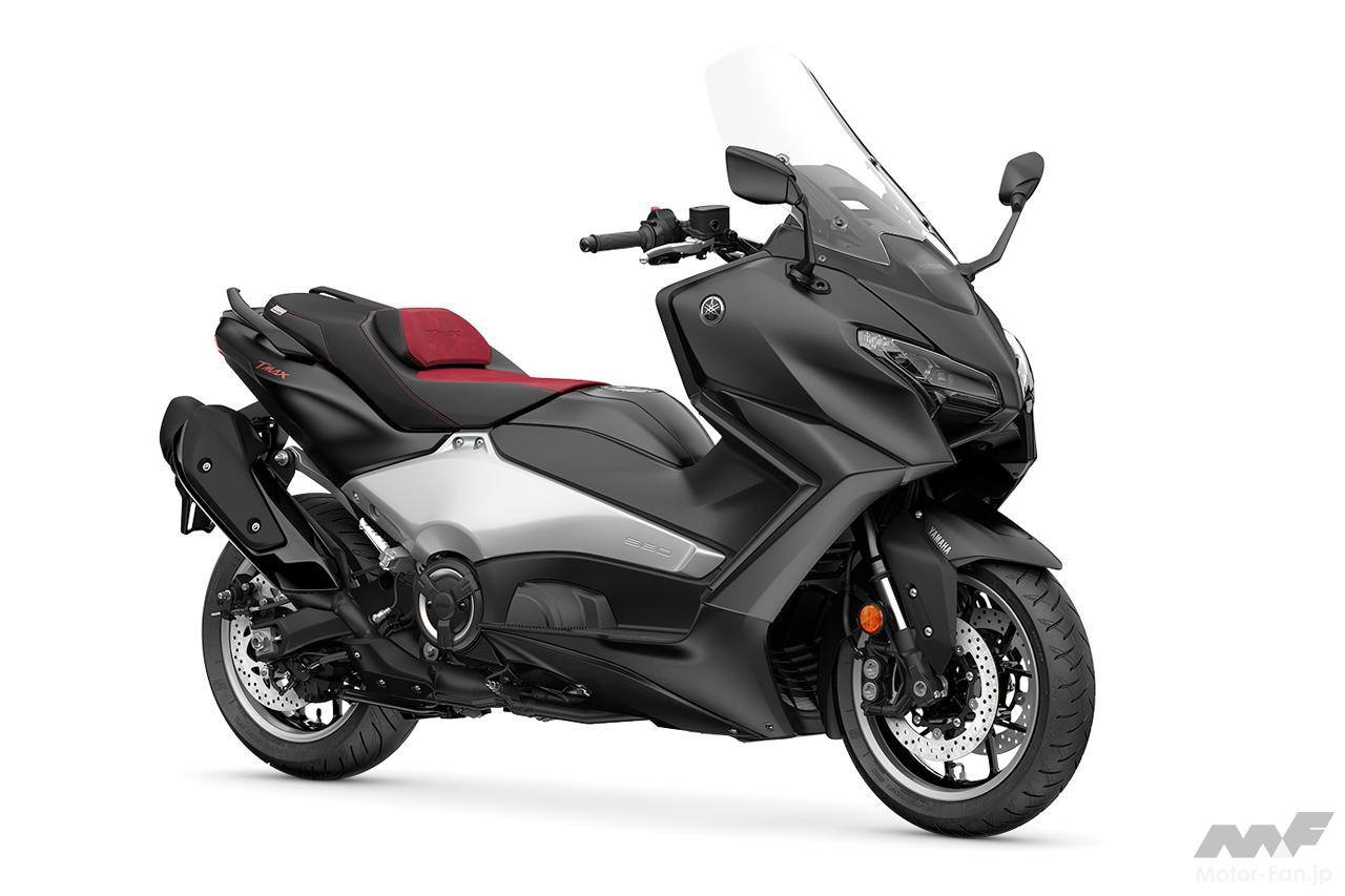 ヤマハのオートマチックスポーツ「TMAX560」に誕生25周年記念モデルが