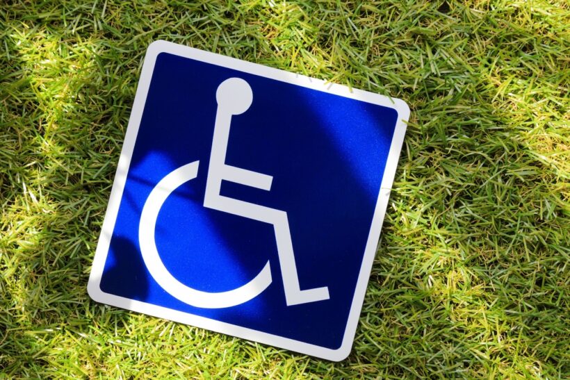 国際シンボルマークの写真