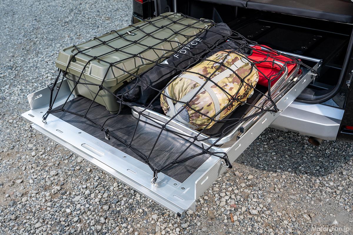 これ絶対導入したい!! 耐荷重100kgなのに引き出し楽々！ 『デリカD:5