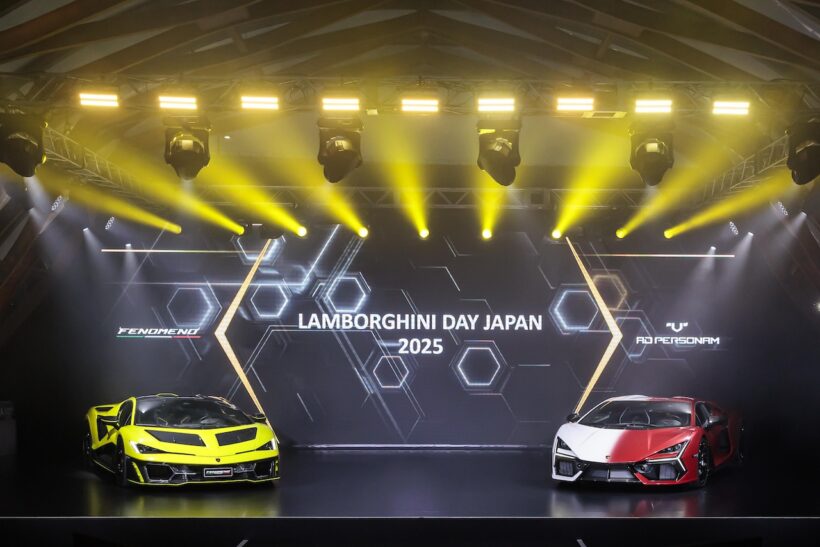 東京有明で開催された「ランボルギーニ・デイ・ジャパン2025」において、ランボルギーニは「フェノメノ」と「レヴエルト アド・ペルソナム」をアジア初公開した。