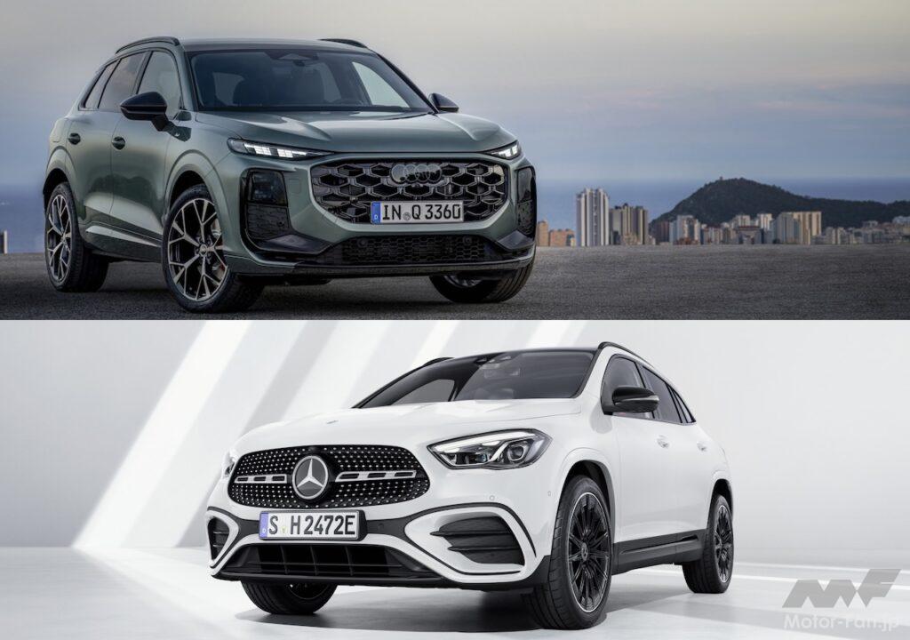 Audi Q3 SUV TFSI 110kW × Mercedes-Benz GLA 180