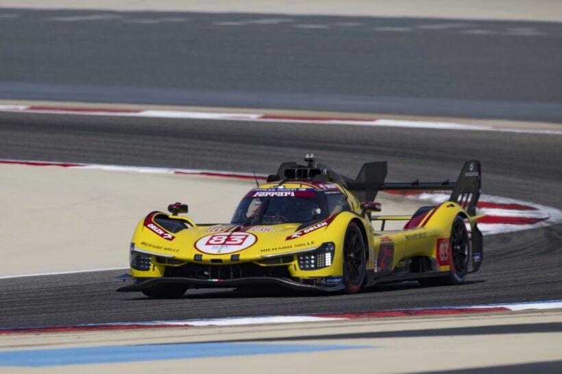 バーレーン8時間のフリープラクティスに挑んだ、フェラーリ 499P