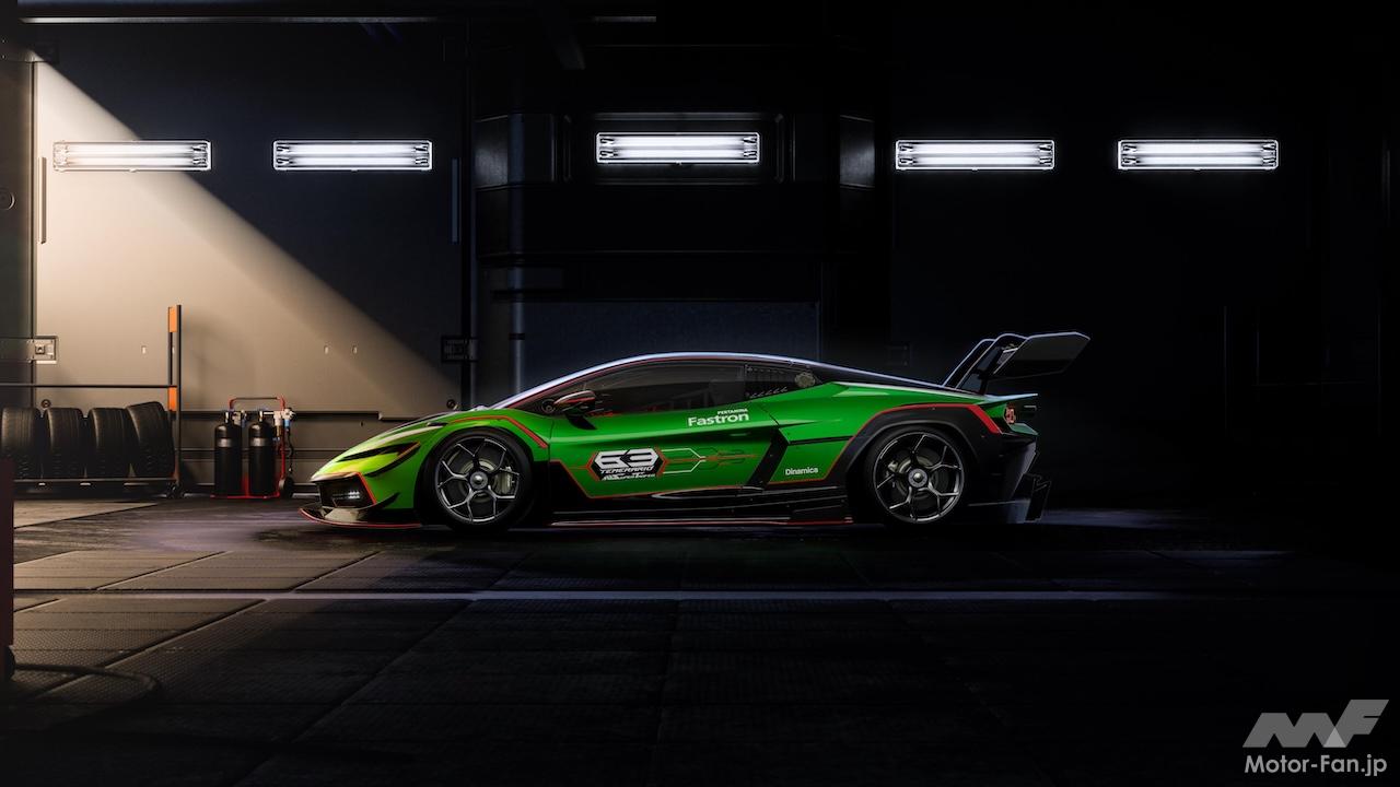 ランボルギーニが新型レーシングカー「テメラリオ スーパートロフェオ