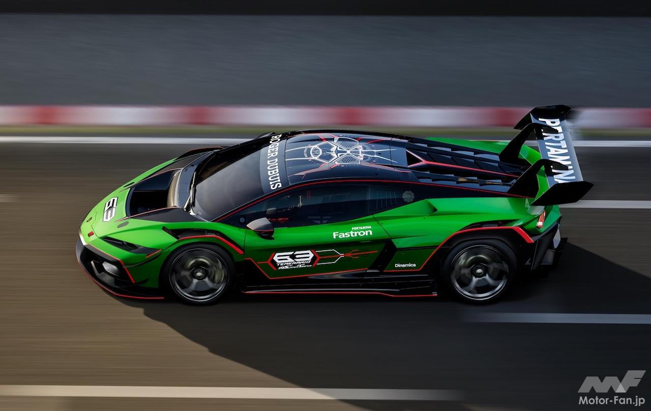 ランボルギーニが新型レーシングカー「テメラリオ スーパートロフェオ
