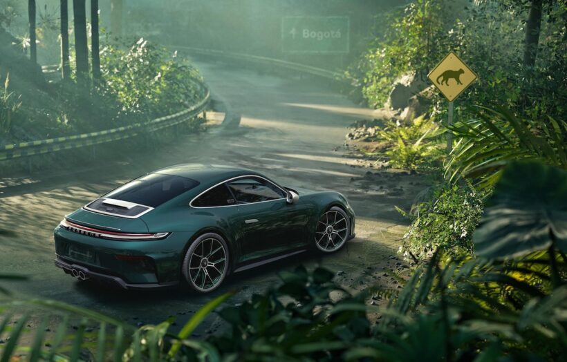 「ポルシェ 911 GT3 ツーリングパッケージ “オセロット”」のエクステリア。