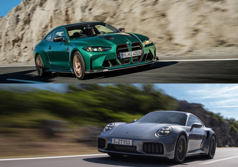 Porsche 911 Turbo S × BMW M4 CS