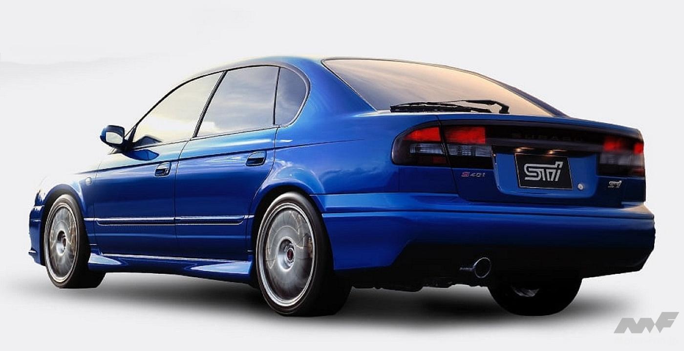 STIはインプだけじゃない！B4ベースのスバル「レガシィ S401 STi