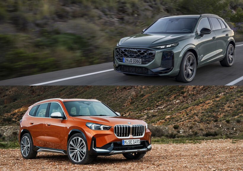 Audi Q3 SUV TFSI 110kW × BMW X1 sDrive18i M Sport