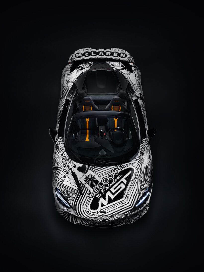「マクラーレン 750S スパイダー プロジェクト ヴィヴァ」のエクステリア。