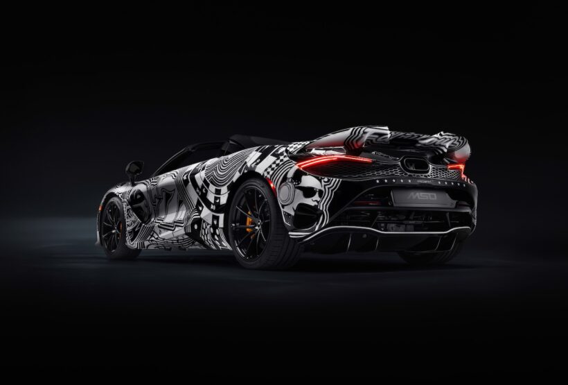 「マクラーレン 750S スパイダー プロジェクト ヴィヴァ」のエクステリア。