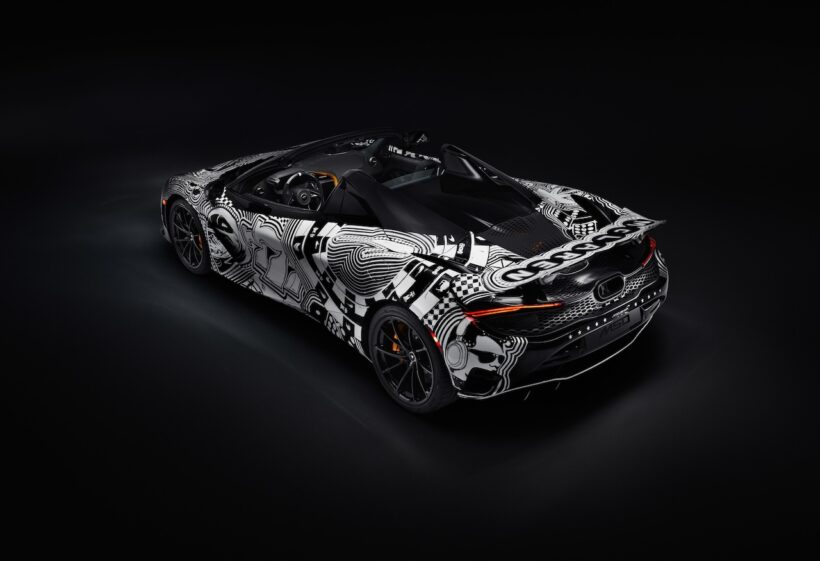 「マクラーレン 750S スパイダー プロジェクト ヴィヴァ」のエクステリア。