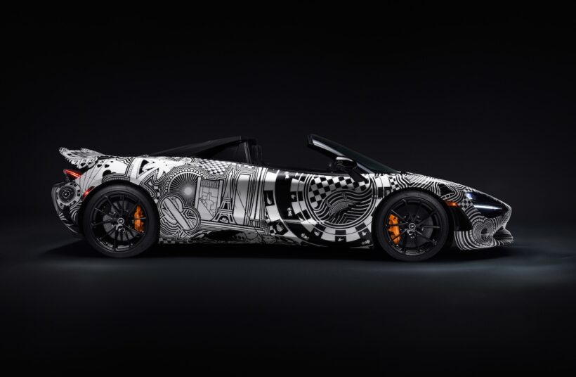 「マクラーレン 750S スパイダー プロジェクト ヴィヴァ」のエクステリア。