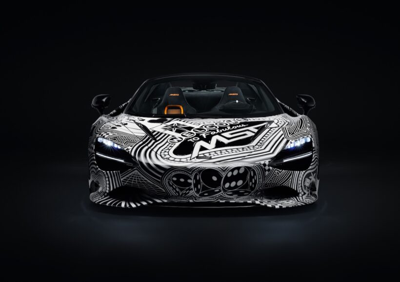 「マクラーレン 750S スパイダー プロジェクト ヴィヴァ」のエクステリア。
