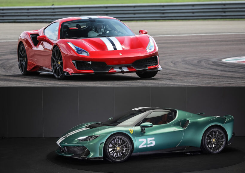 Ferrari 296 SPECIALE × Ferrari 488 Pista