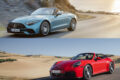 Mercedes-AMG SL 43 × Porsche 911 Carrera Cabriolet