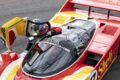 マンタープ・パークで、憧れのグループC「ポルシェ 962C」をドライブしたスウェーデン王室のカール・フィリップ王子。